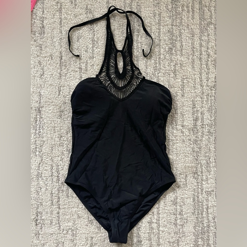 Black One Piece Swimsuit